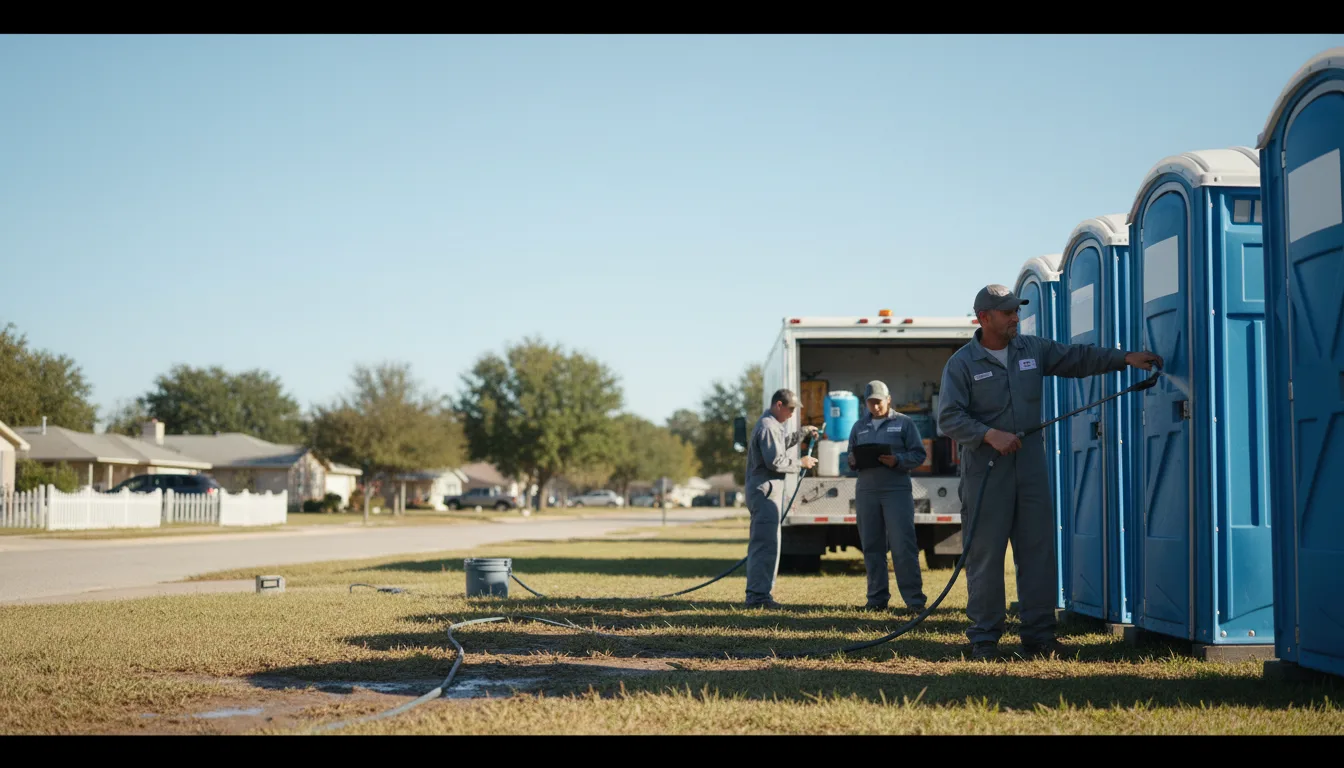 Long-Term Portable Toilet Rental in Palmer, IA near me